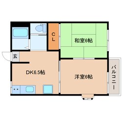 三郷駅 徒歩8分 2階の物件間取画像